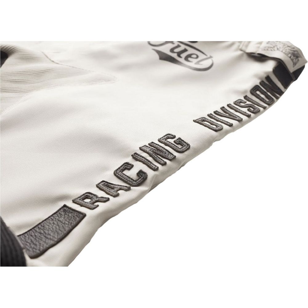 Fuel Racing Division Textile Trouser White / Black