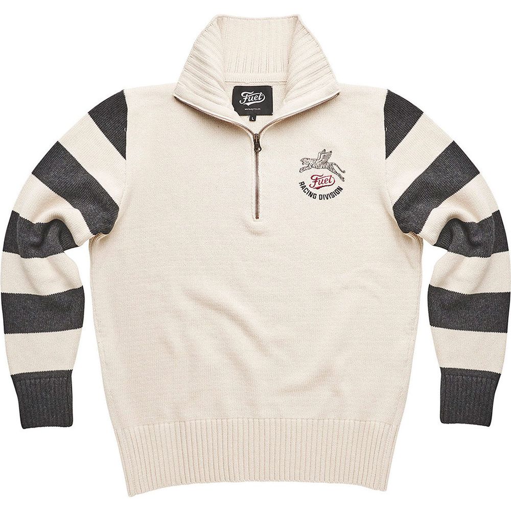 Fuel Racing Division Sweater Beige