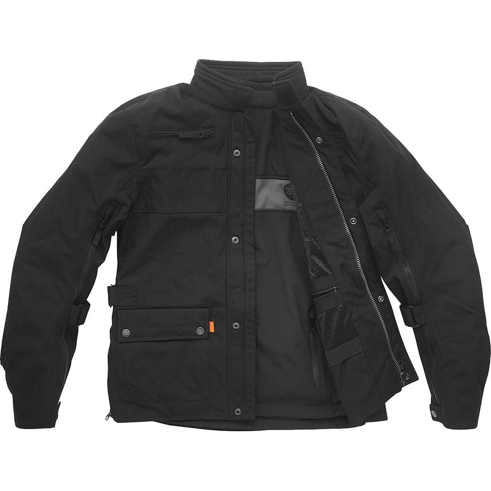 Fuel Rally 2 Textile Jacket Black