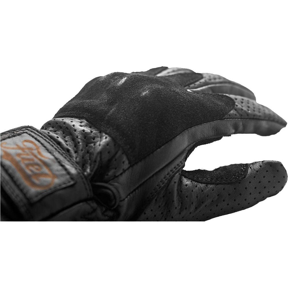 Fuel Rodeo Ladies Leather Gloves Black