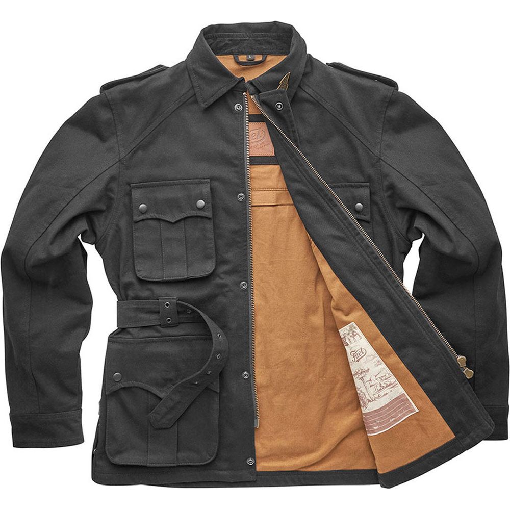 Fuel Safari Textile Jacket Black - FREE UK Shipping, FREE 365 Day Returns | Moto Central