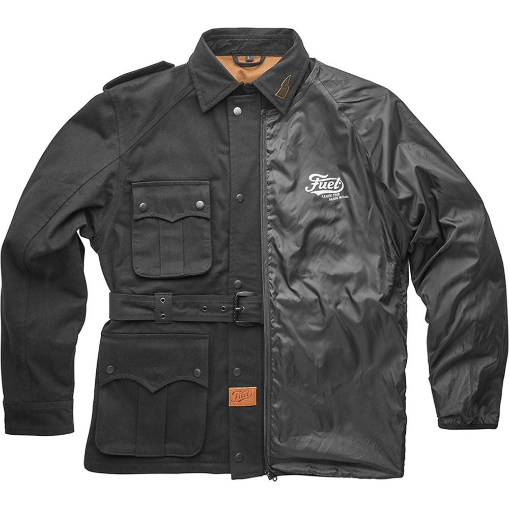 Fuel Safari Textile Jacket Black - FREE UK Shipping, FREE 365 Day Returns | Moto Central