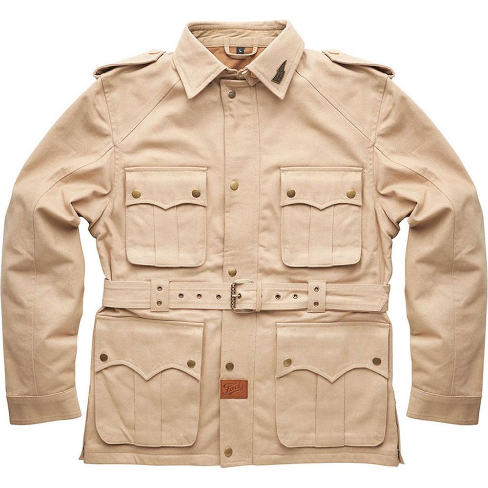 Fuel Safari Textile Jacket Sand