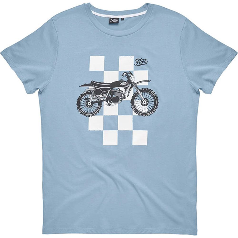 Fuel Scrambler Kids T-Shirt Blue / White