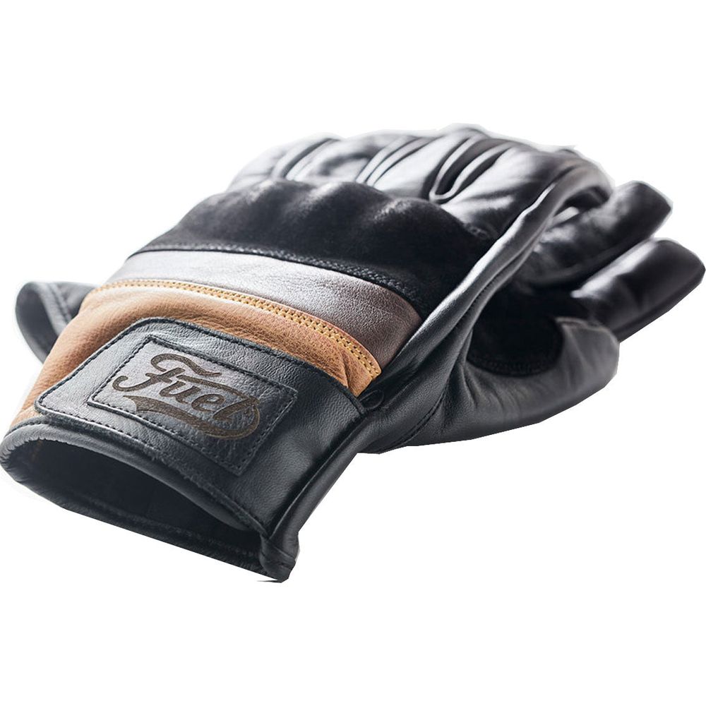 Fuel Triple Crown Leather Gloves Black