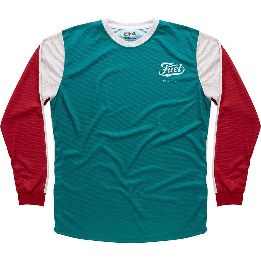 Fuel Trophy Jersey Green / Red / White