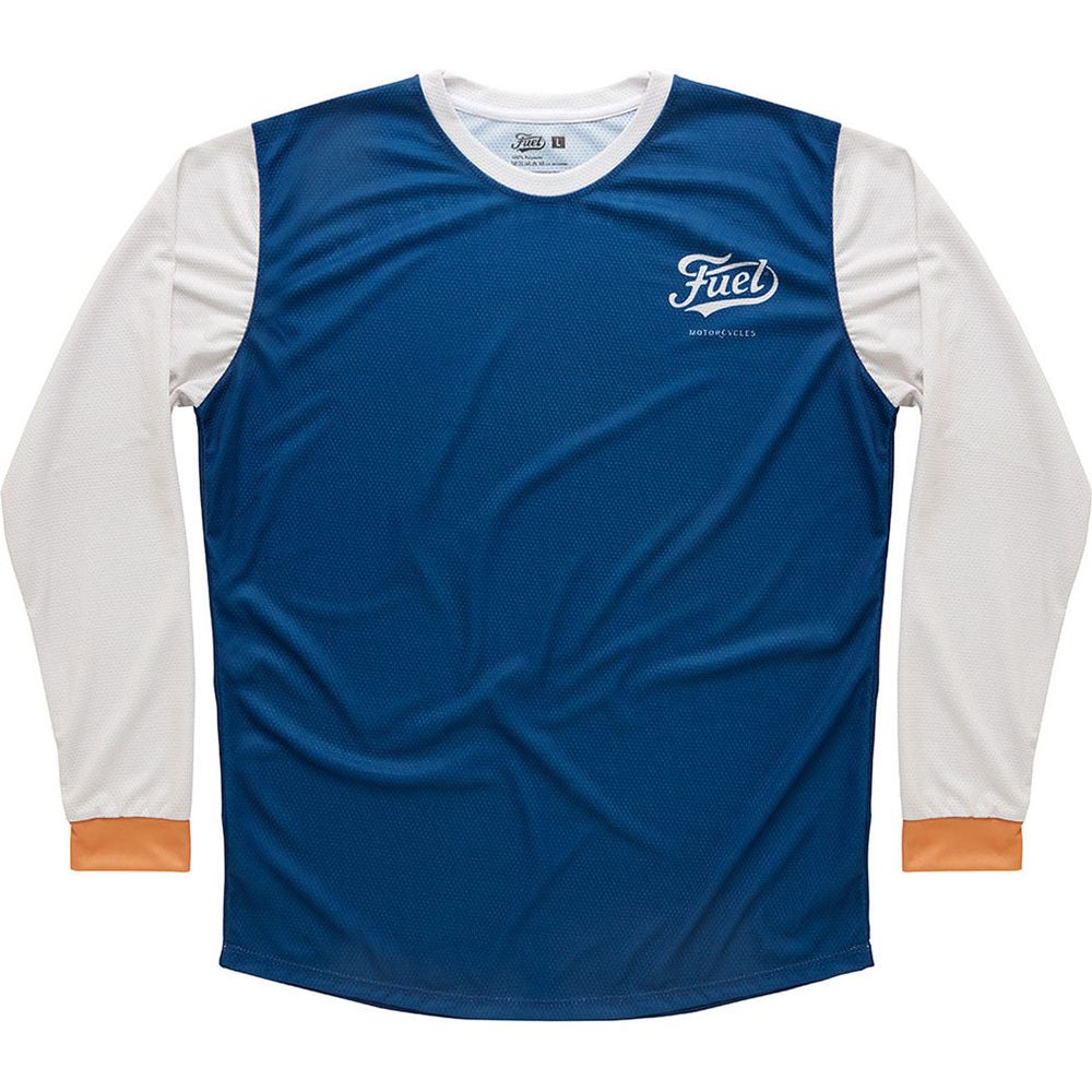 Fuel Two Stroke Jersey Blue/ White