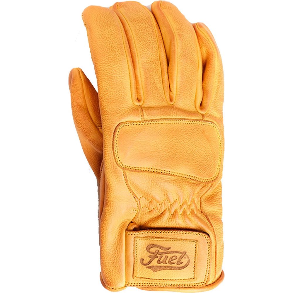 Fuel United Leather Gloves Yellow