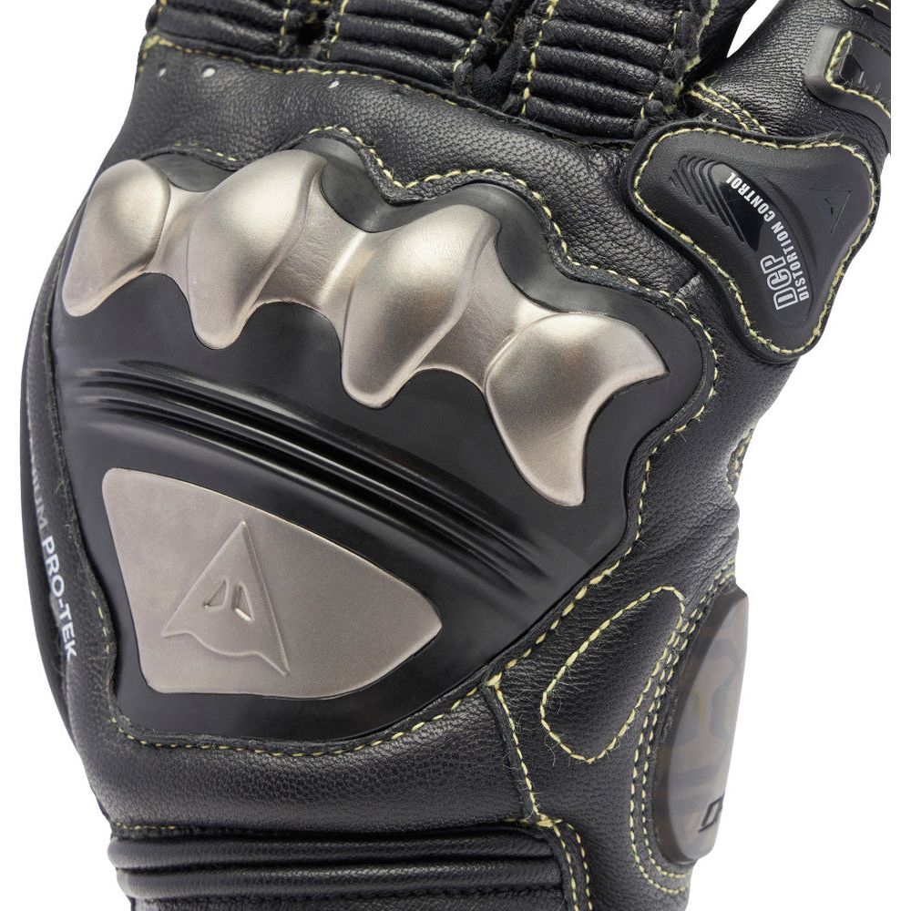 Dainese Full Metal 7 Leather Gloves Black / Black