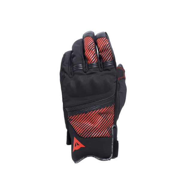 Dainese Fulmine D-Dry Gloves Black / Black / Red