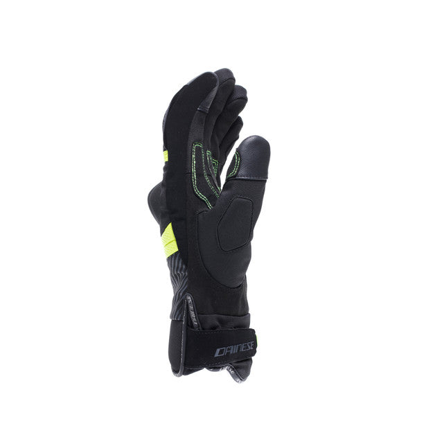 Dainese Fulmine D-Dry Gloves Black / Fluo Yellow / Dark Grey