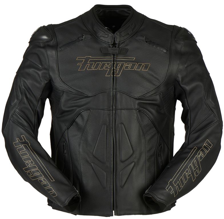 Furygan Ghost Leather Jacket Black / Brown