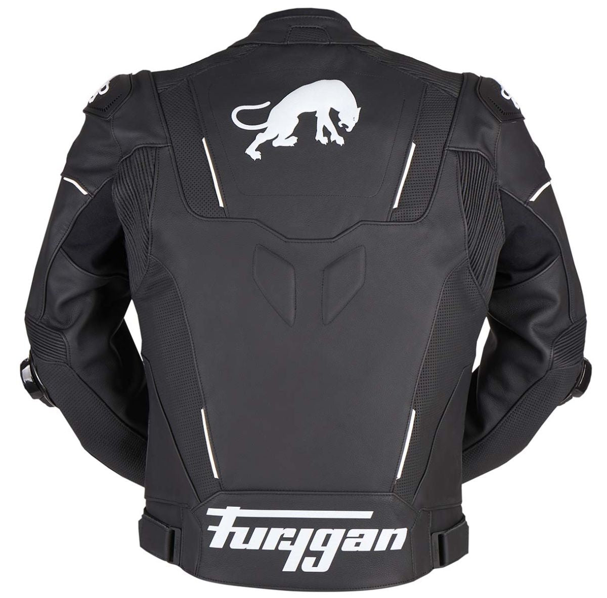 Furygan Raptor Evo 2 Leather Jacket Black / White