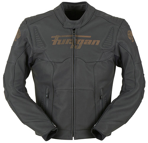 Furygan Sherman Leather Jacket Black