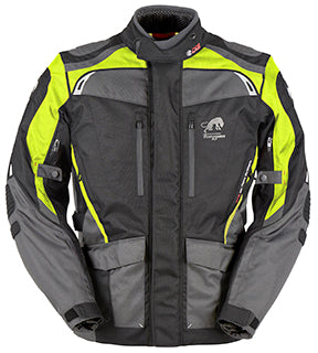 Furygan Apalaches Textile Jacket Black / Fluo Yellow