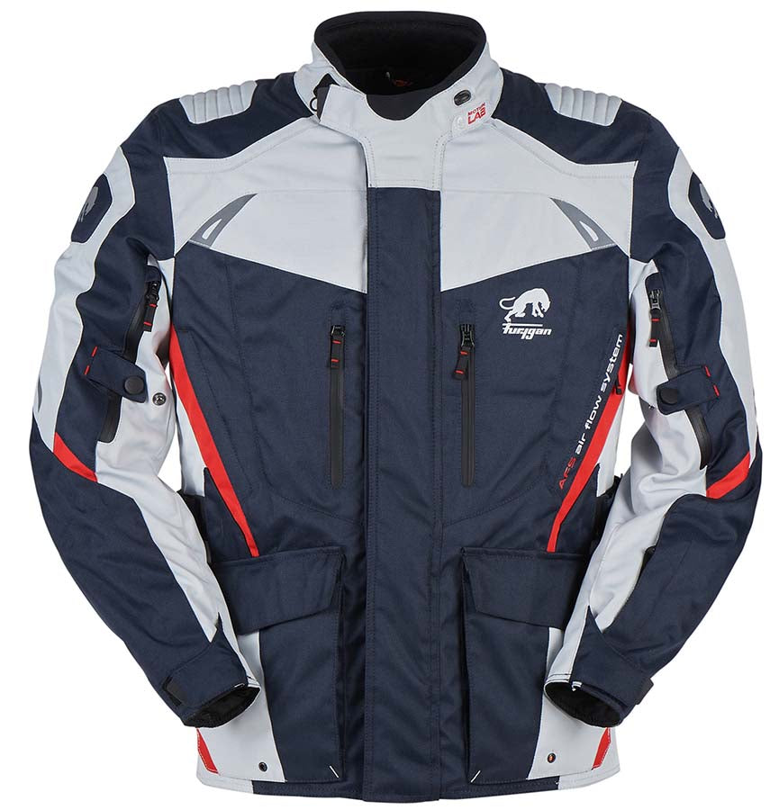 Furygan Apalaches Textile Jacket Blue / White / Red