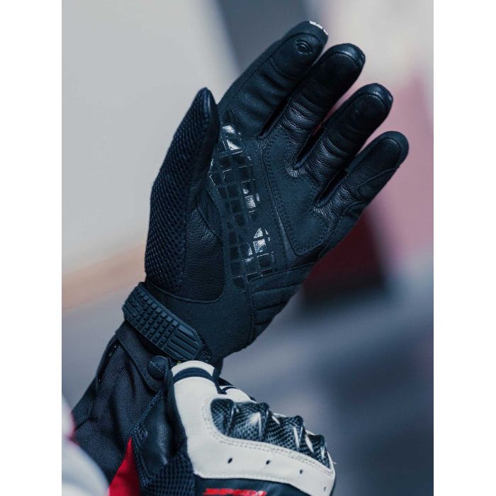 Spidi G-Carbon CE Leather Gloves White / Black