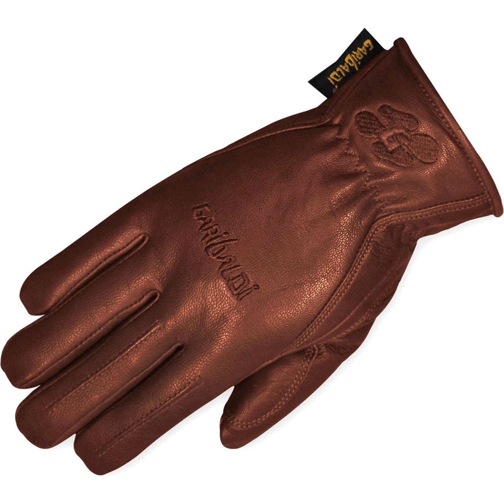 Garibaldi Campus Vintage Leather Gloves Brown