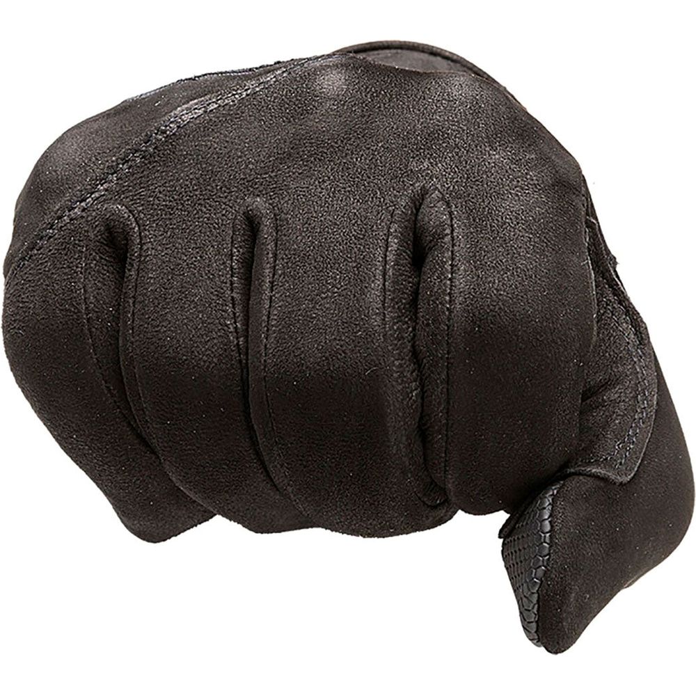 Garibaldi Urbe KP Vintage Leather Gloves Black - FREE UK Shipping, FREE 365 Day Returns | Moto Central