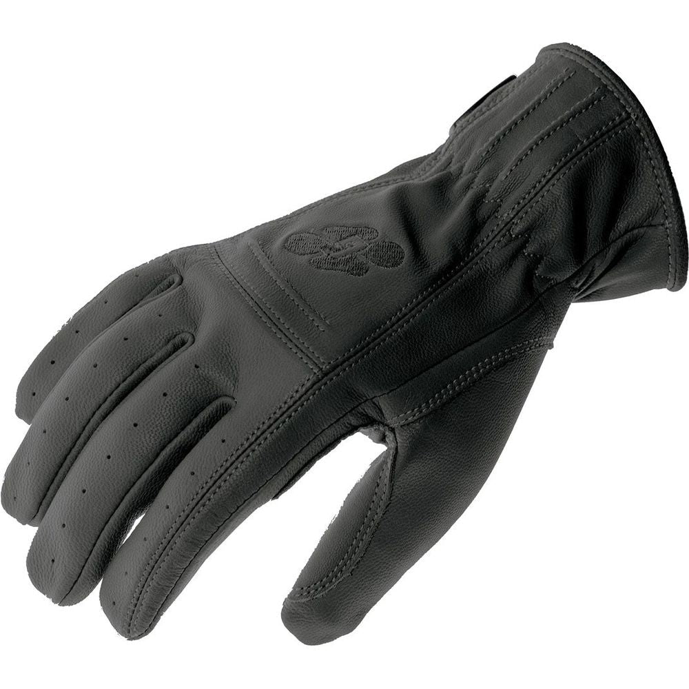 Garibaldi Vega Vintage Ladies Leather Gloves Black