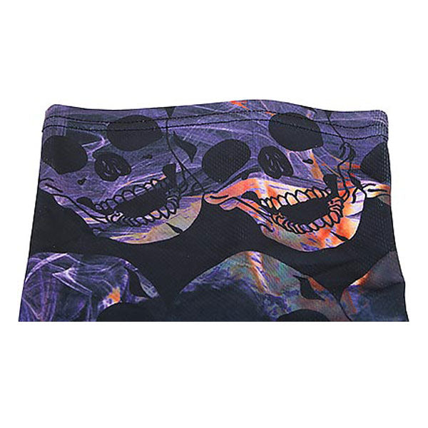 Gear Gremlin Skull Bandana Purple  - FREE UK Shipping, FREE 365 Day Returns | Moto Central