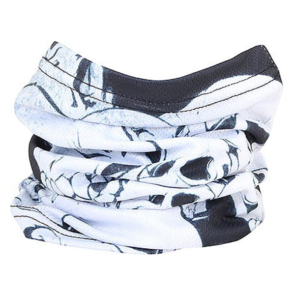 Gear Gremlin Skull Bandana White