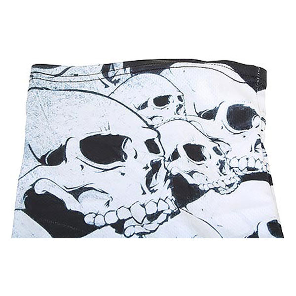 Gear Gremlin Skull Bandana White