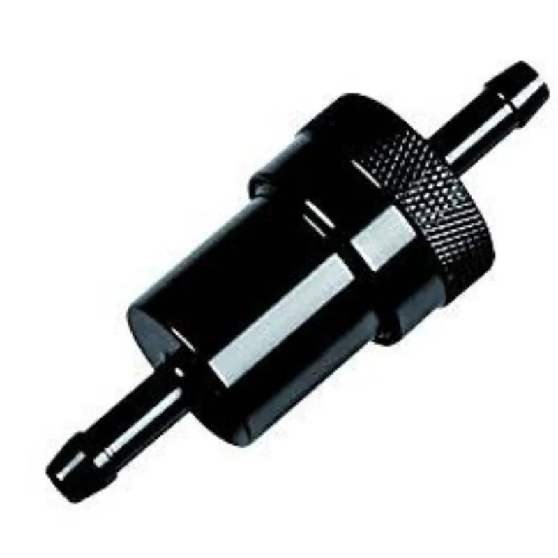 Gear Gremlin GGM Alloy Fuel Filter Black  - FREE UK Shipping, FREE 365 Day Returns | Moto Central