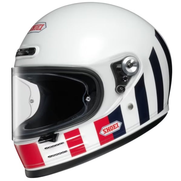 Shoei Glamster Resurrection TC-10 Full Face Helmet White / Red / Blue