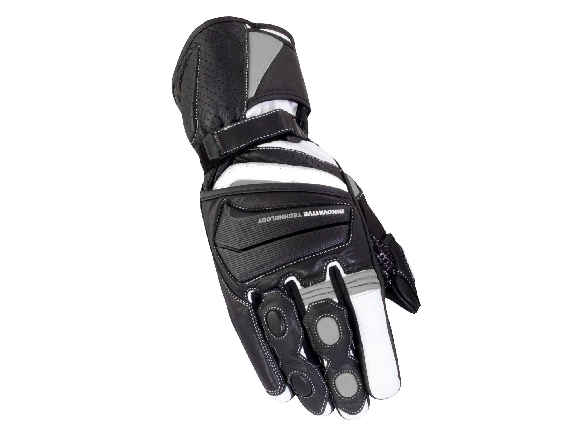 Bike It Crossfire Summer Road Gloves Black / Grey