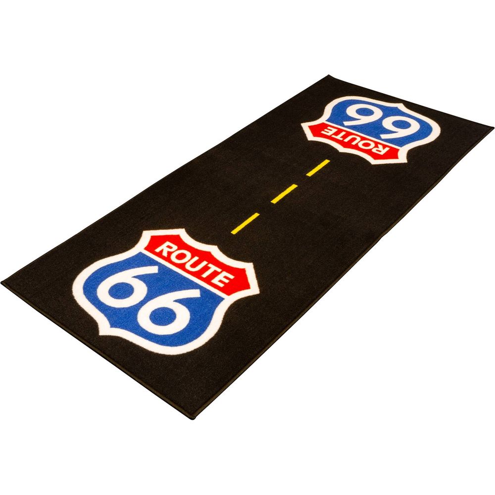 BikeTek Series 3 Route 66 Garage Mat Black