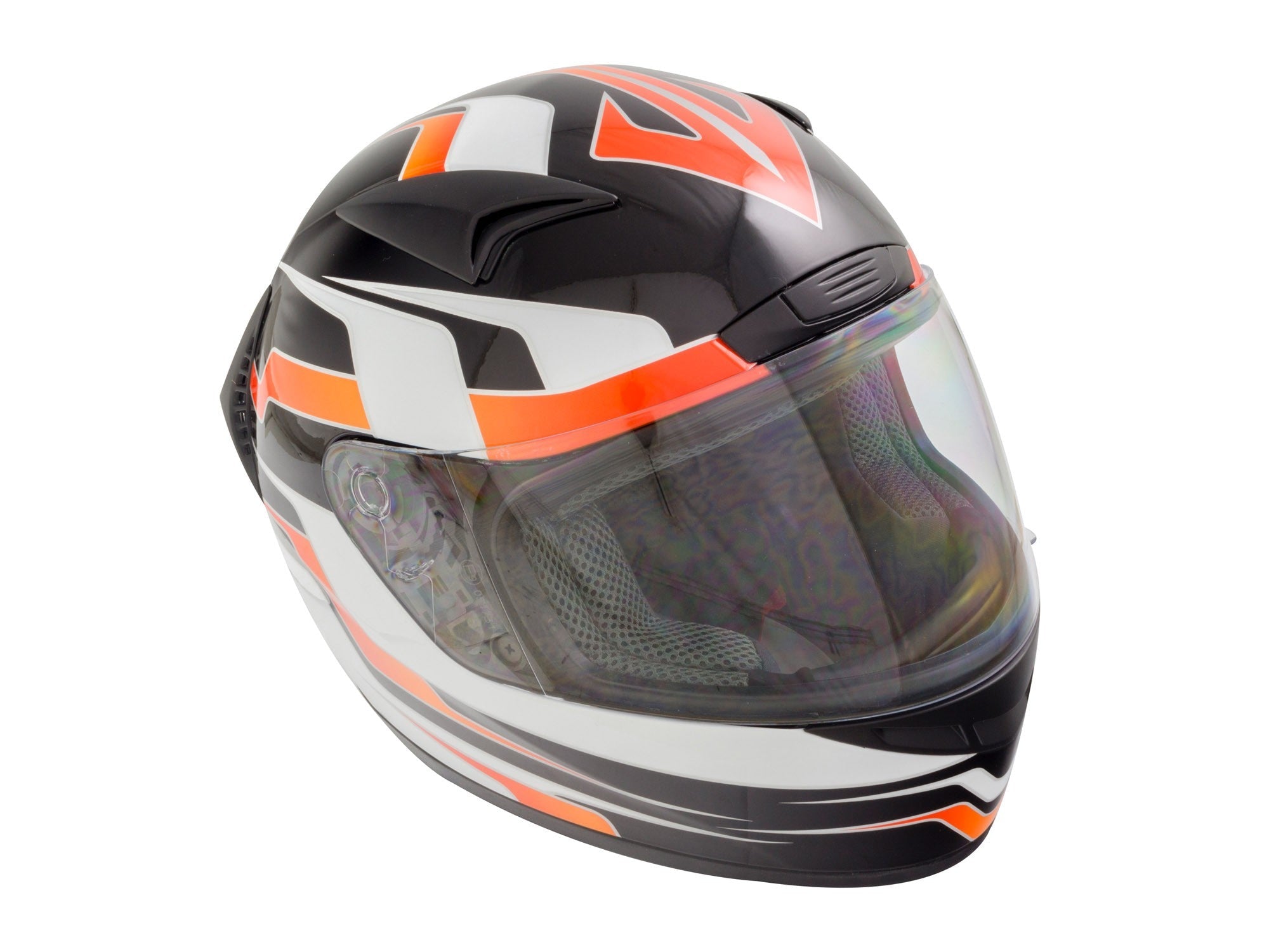 GSB G-335 Full Face Road Helmet Gloss Graphic Orange