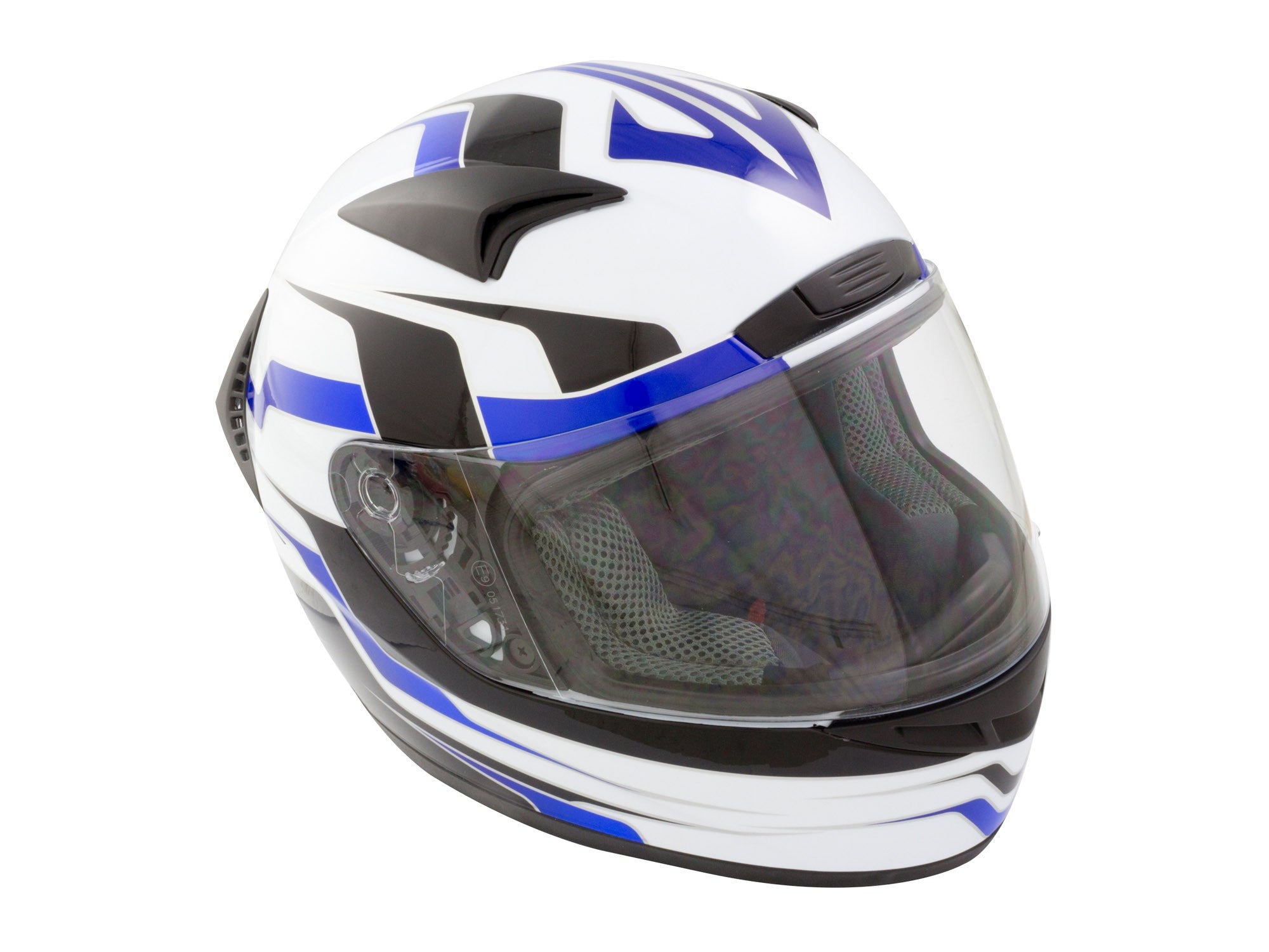 GSB G-335 Full Face Road Helmet Gloss Graphic Blue