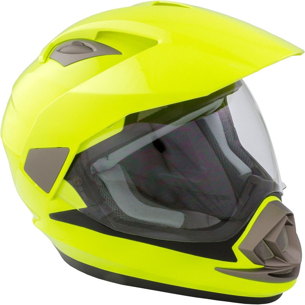 GSB XP-14A Adventure Helmet Gloss Plain Fluo Yellow