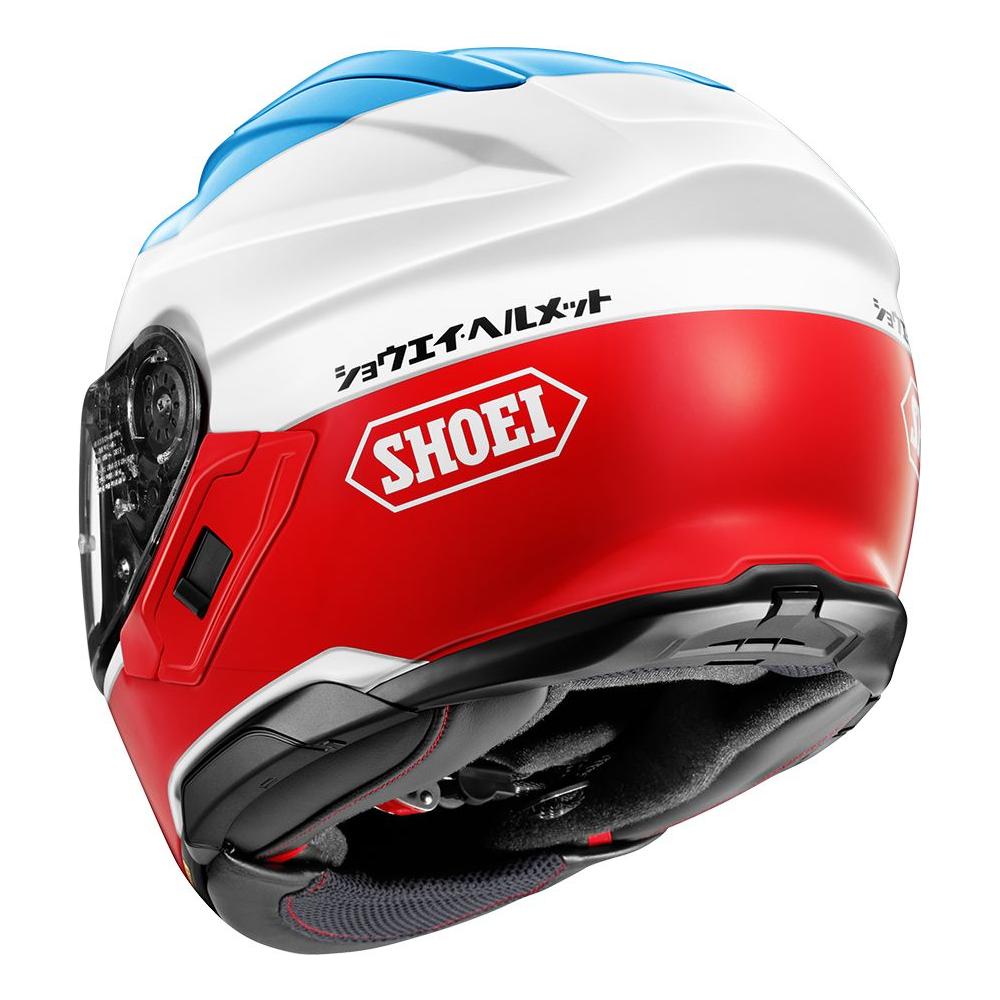 Shoei GT Air 3 Lilt TC10 Full Face Helmet White / Red / Blue - FREE UK Shipping, FREE 365 Day Returns | Moto Central