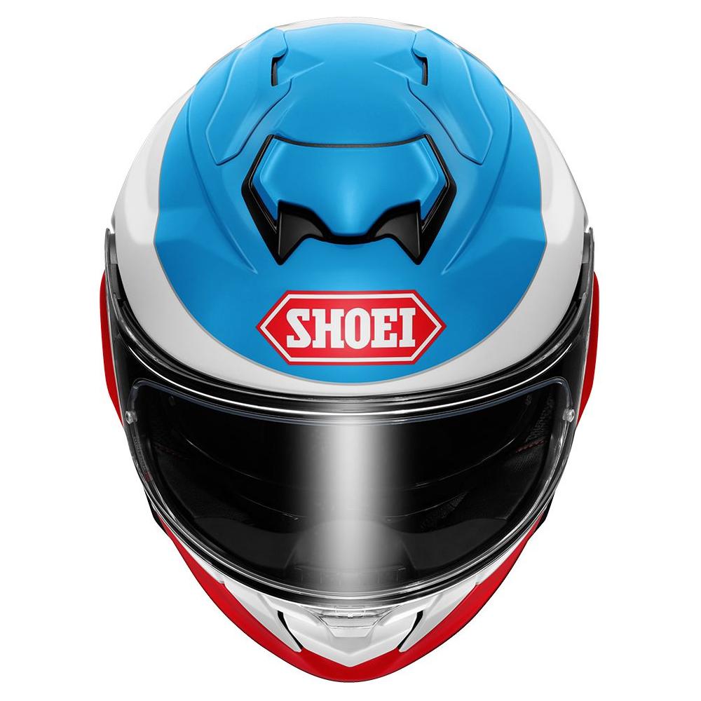 Shoei GT Air 3 Lilt TC10 Full Face Helmet White / Red / Blue - FREE UK Shipping, FREE 365 Day Returns | Moto Central