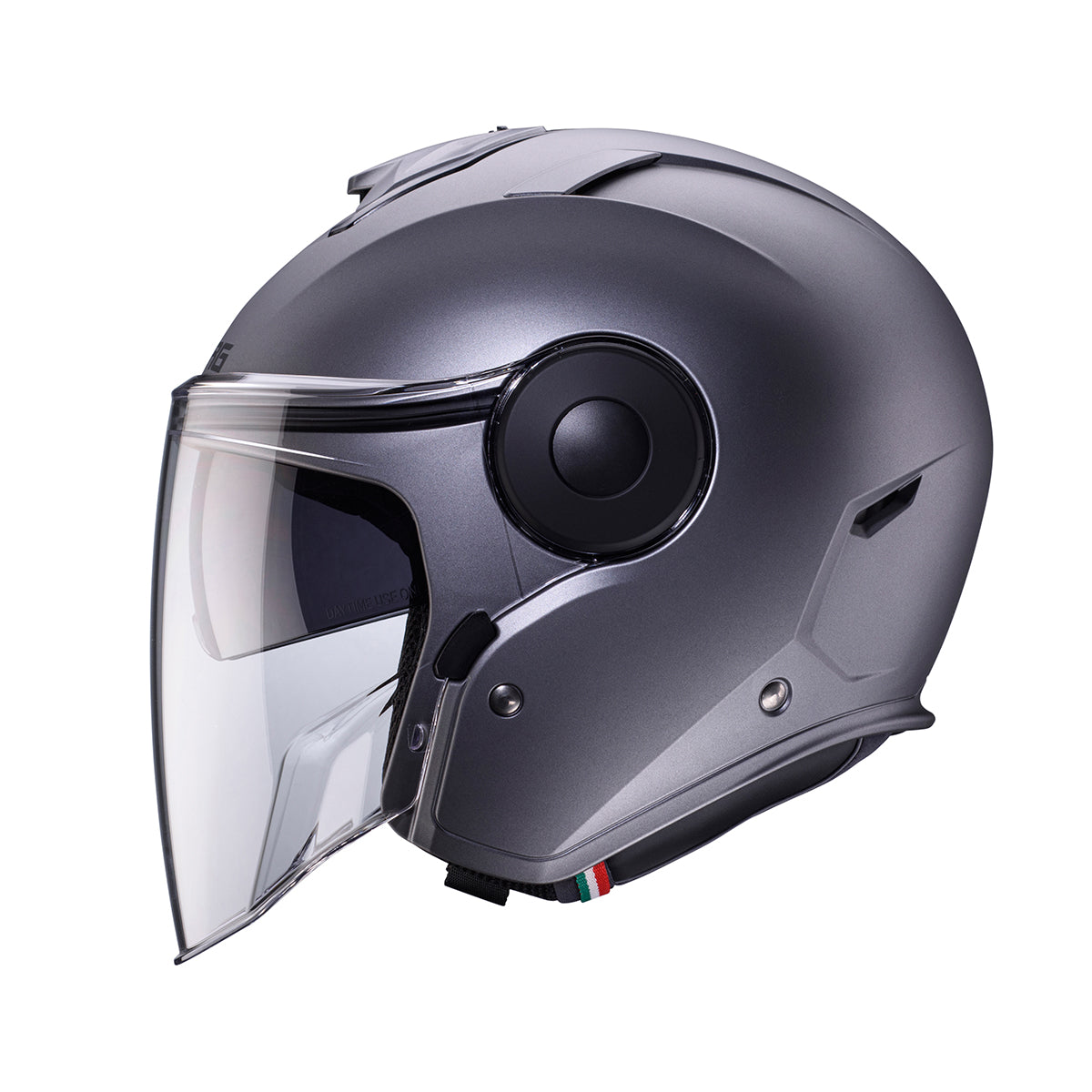 Caberg Soho Open Face Helmet Matt Gun Metal - FREE UK Shipping, FREE 365 Day Returns | Moto Central