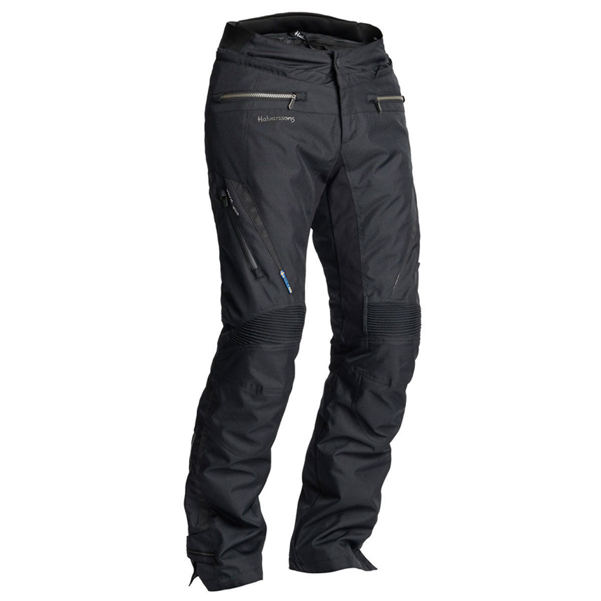 Halvarssons Wien Textile Trousers Black - FREE UK Shipping, FREE 365 Day Returns | Moto Central