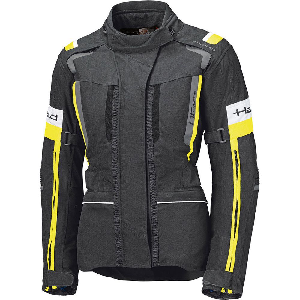 Held 4-Touring 2 Ladies Textile Jacket Black / Fluo Yellow