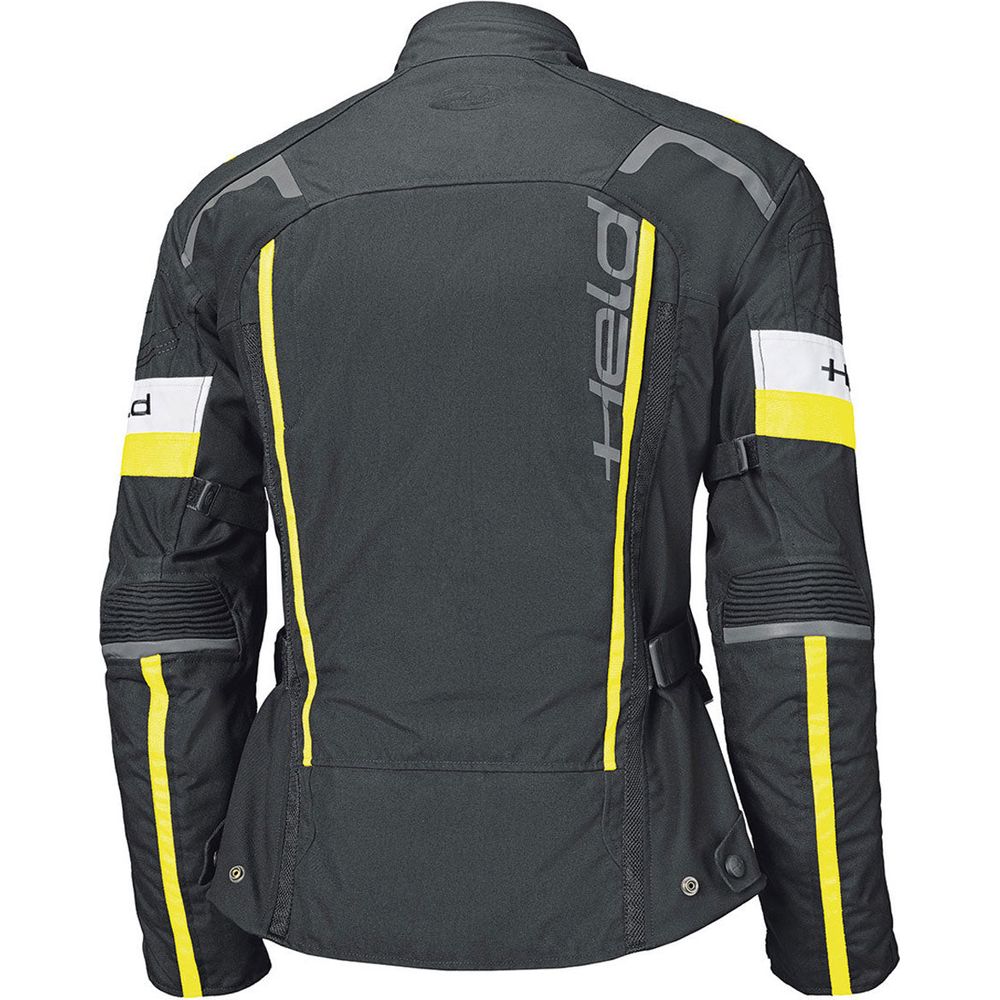 Held 4-Touring 2 Textile Jacket Black / Fluo Yellow - FREE UK Shipping, FREE 365 Day Returns | Moto Central