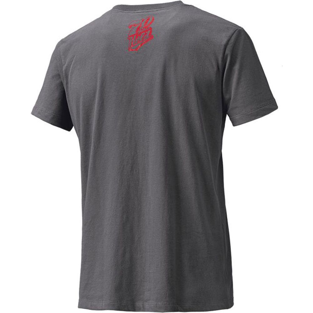 Held Be Heroic T-Shirt Grey / Red