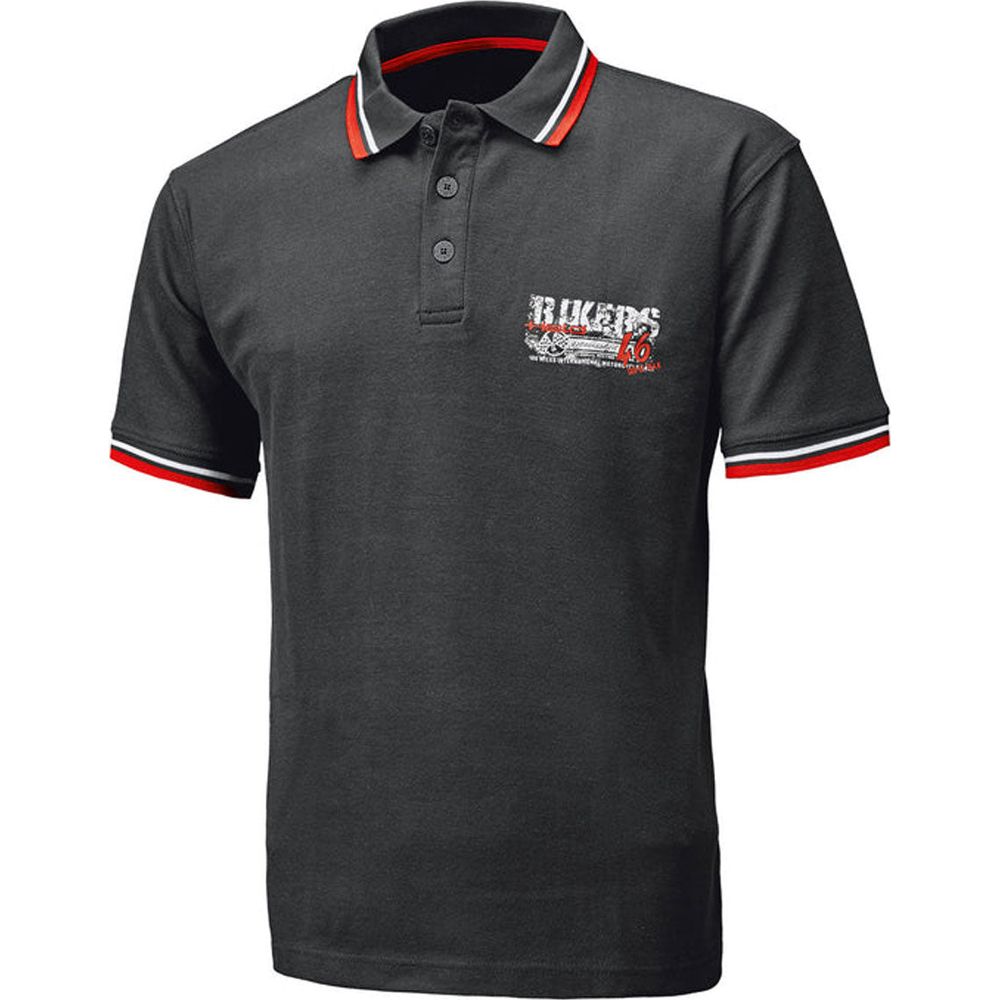 Held Bikers Polo T-Shirt Black / Red