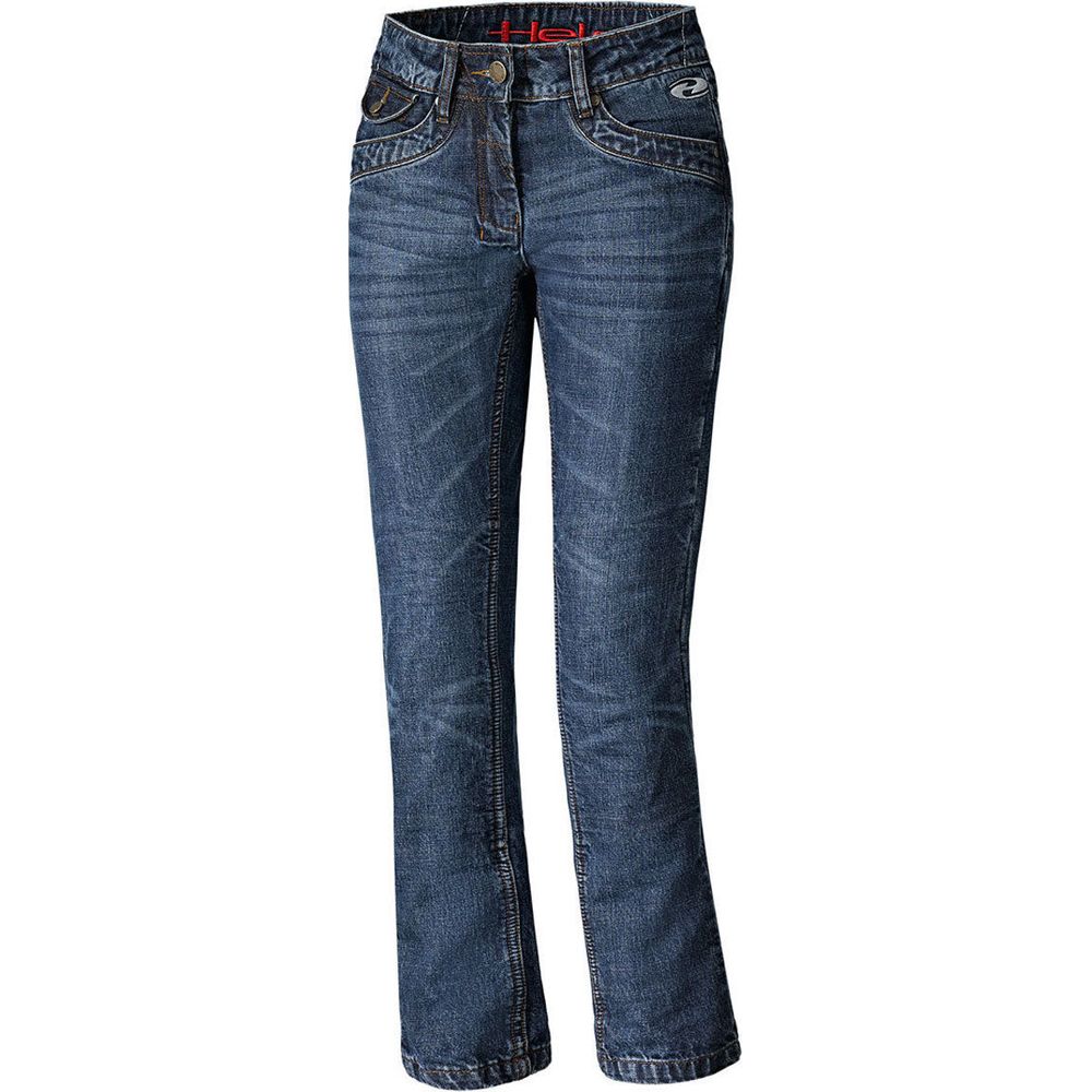 Held Crane Stretch Ladies Motorcycle Jeans Denim Blue