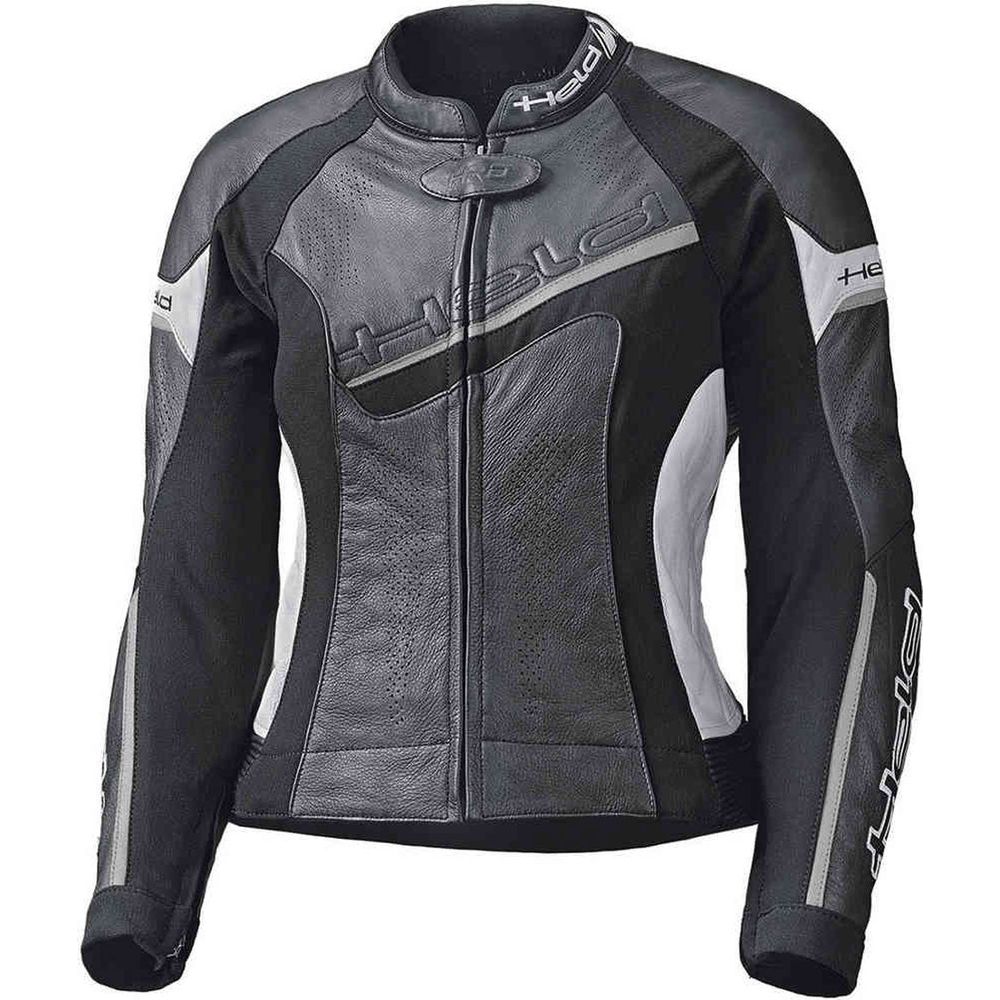 Held Debbie 2 Ladies Leather Jacket Black / White