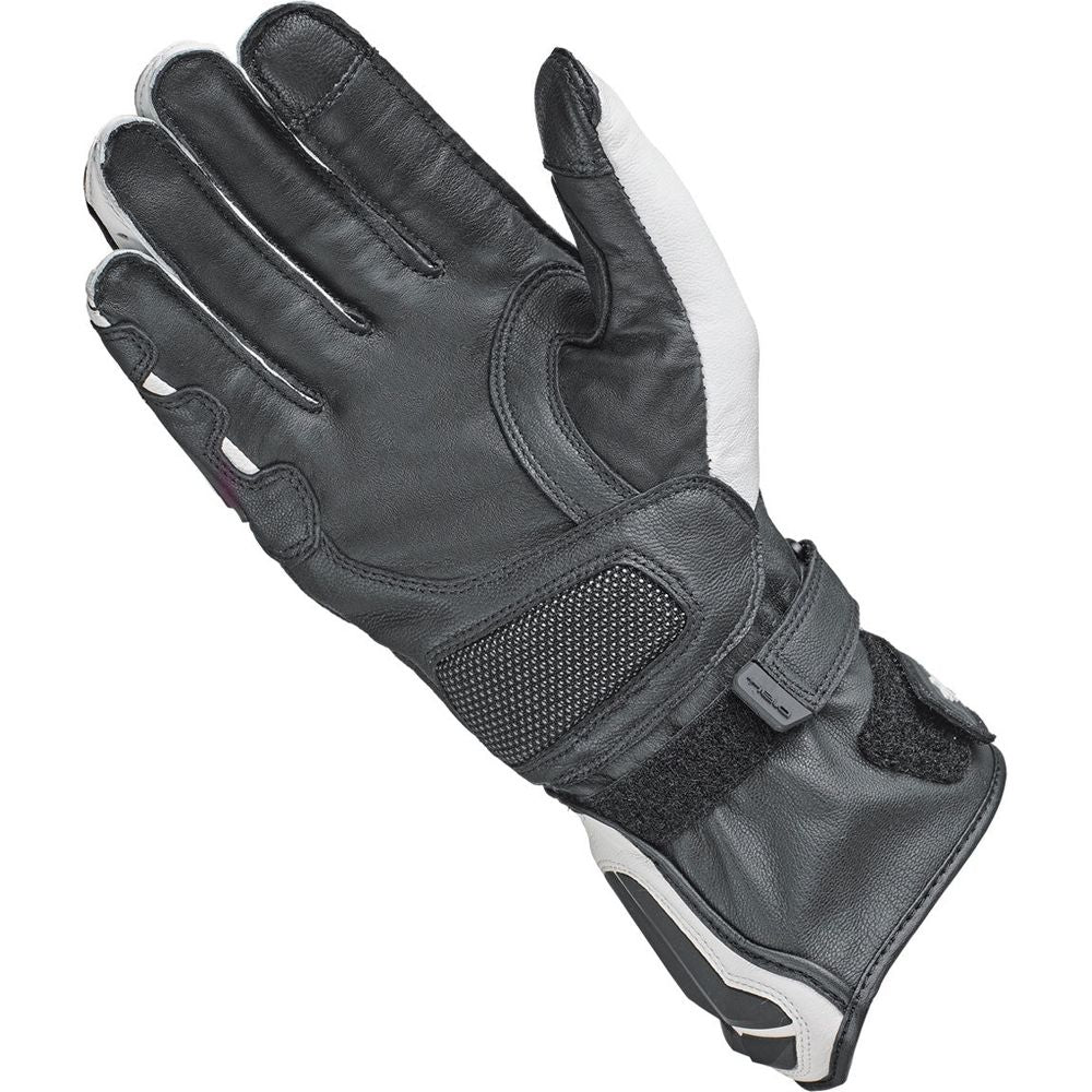 Held Evo-Thrux 2 Ladies Leather Gloves Black / White - FREE UK Shipping, FREE 365 Day Returns | Moto Central