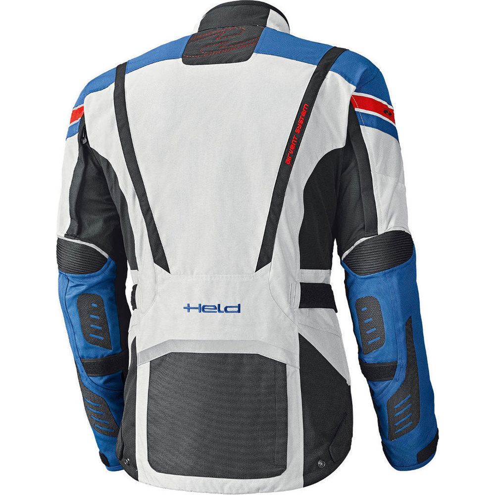 Held Hakuna 2 Textile Jacket Grey / Blue - FREE UK Shipping, FREE 365 Day Returns | Moto Central