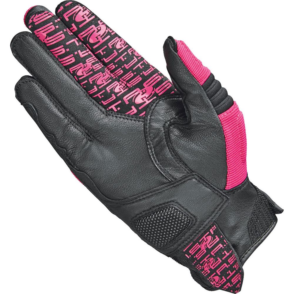 Held Hamada Ladies Leather Gloves Black / Pink - FREE UK Shipping, FREE 365 Day Returns | Moto Central