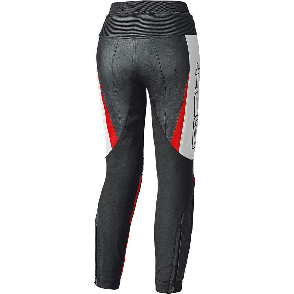 Held Lane 2 Ladies Leather Trouser Black / White / Red