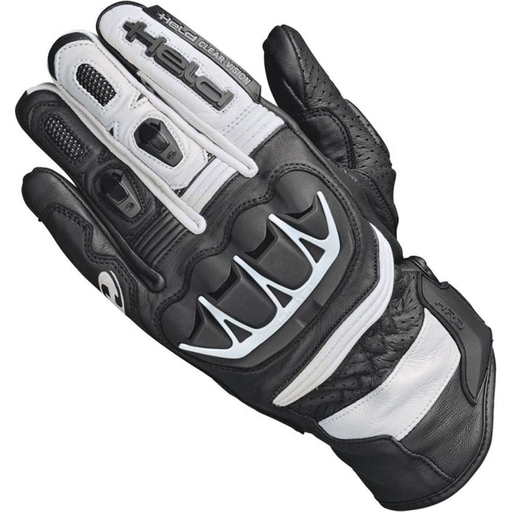 Held Misawa Sport Leather Gloves Black / White