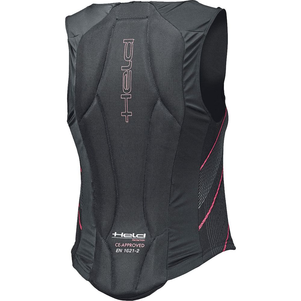 Held Nagato Ladies Vest Black / Pink - FREE UK Shipping, FREE 365 Day Returns | Moto Central